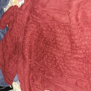 Womens cowl neck swaeter